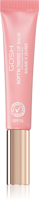 GOSH COPENHAGEN Soft`n Tinted tonujący balsam do ust SPF 15