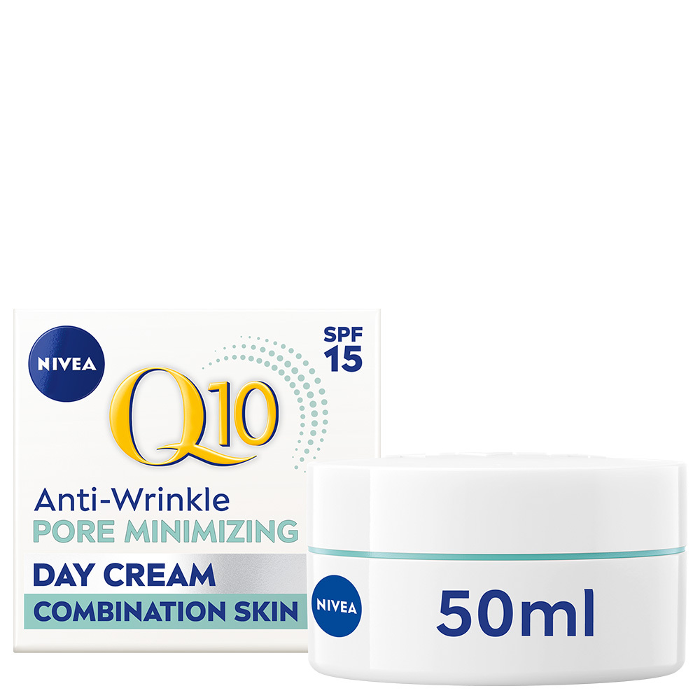 NIVEA Q10 Power pórusfinomító nappali krém 50 ml