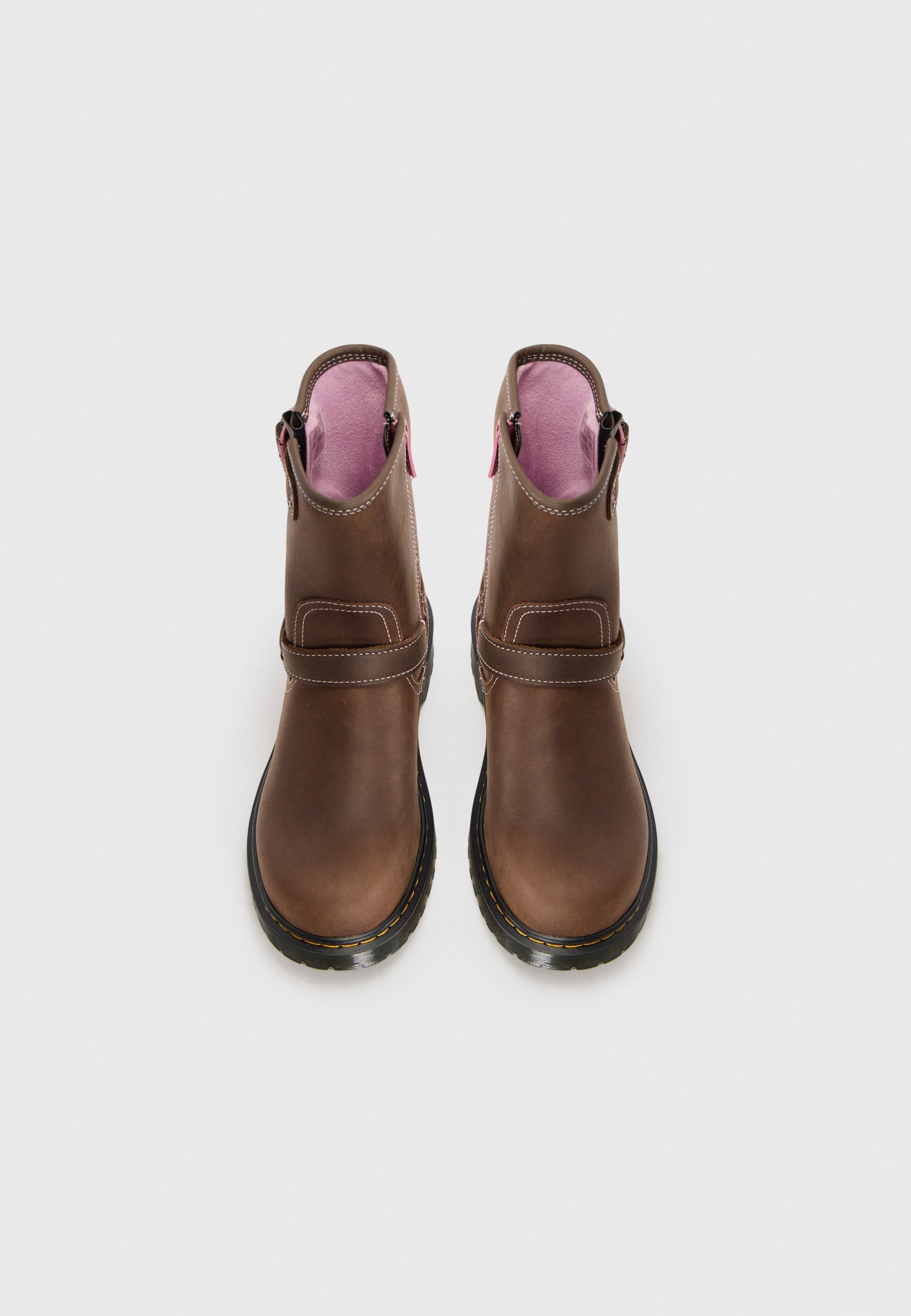 Dr. Martens GENAYA - Laarzen - donkerbruin Wyoming