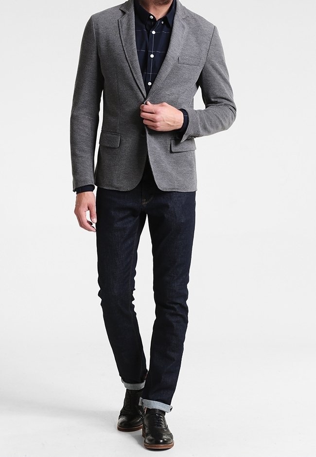 Antony Morato Blazerjacke – meliertes Grau