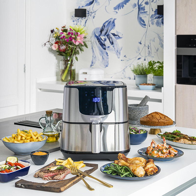Princess, elektrisk airfryer 1700 W, 5,5 l, Deluxe XXL