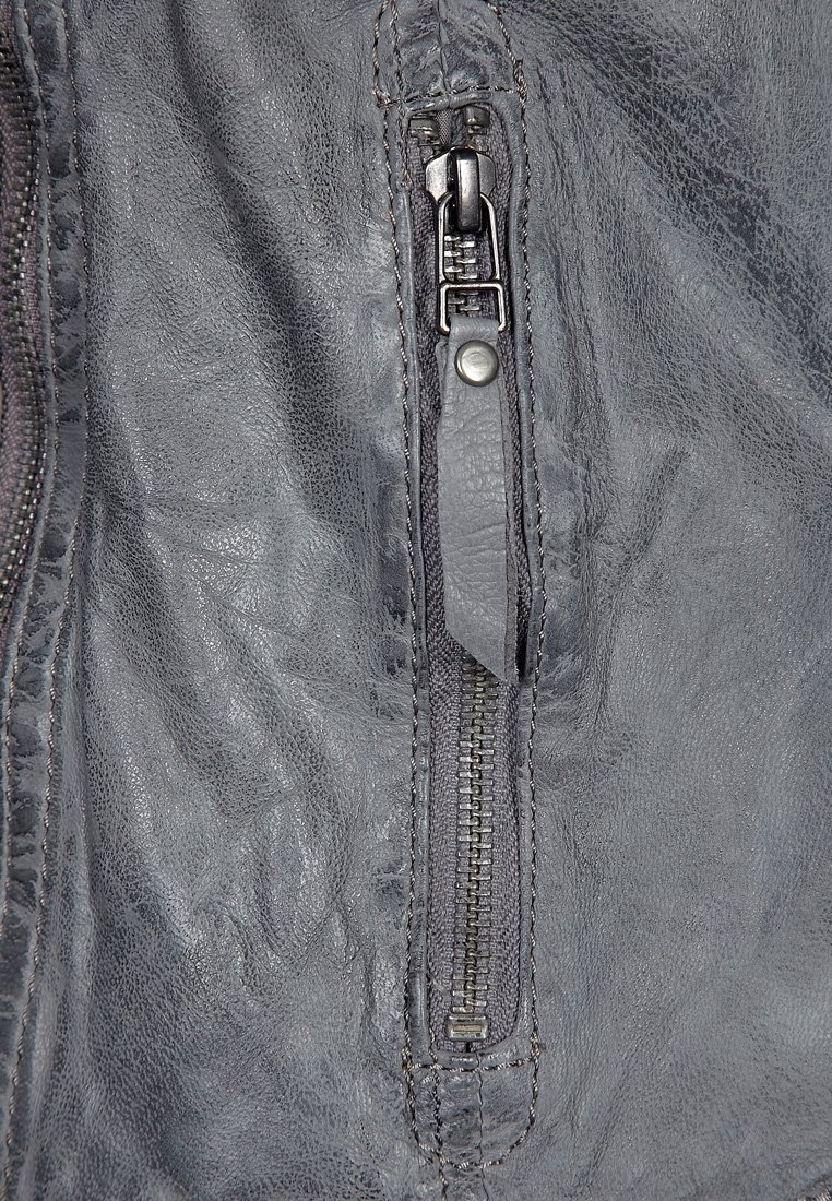 Gipsy by Mauritius Skinnjakke - grå