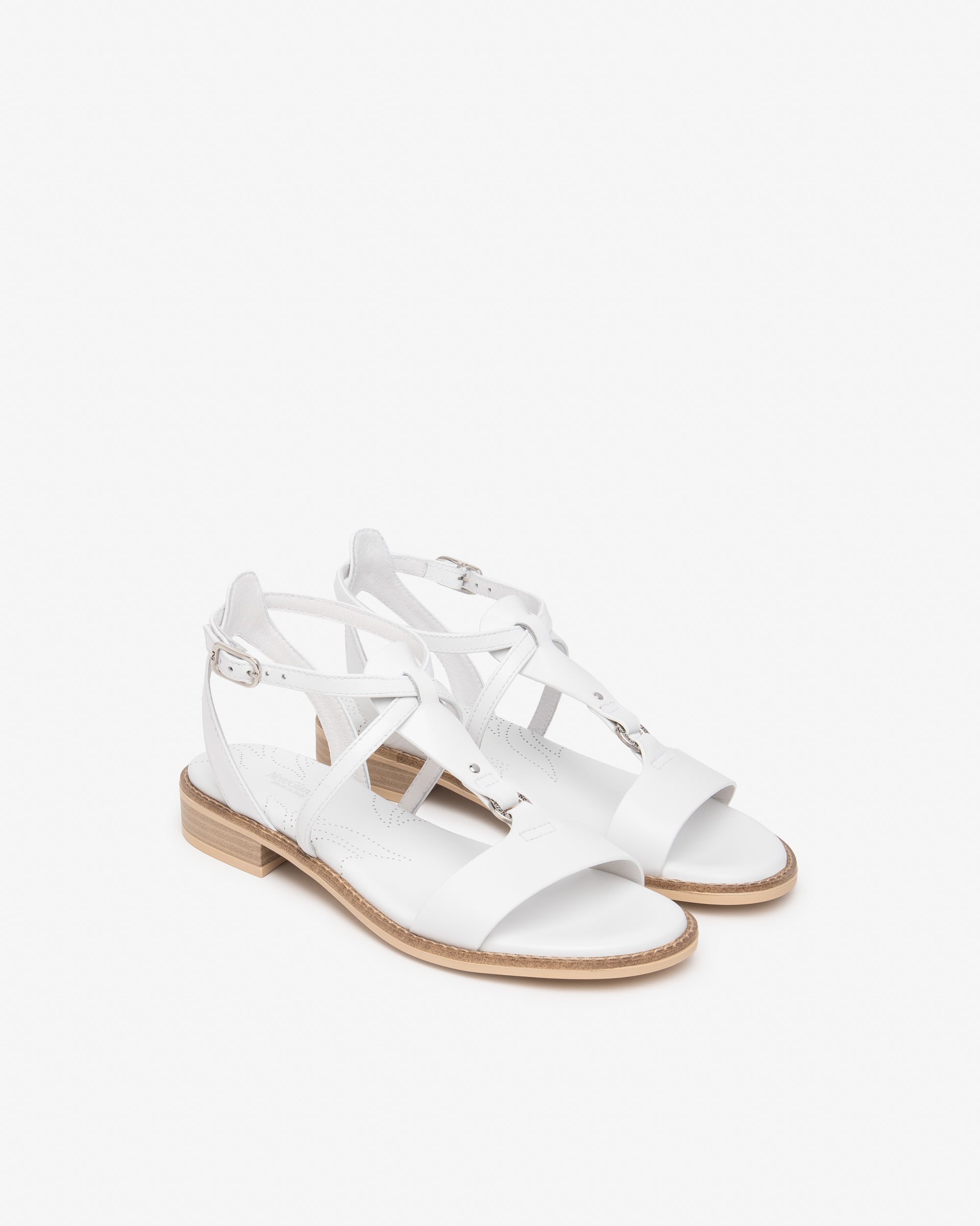  Damen-Ledersandalen