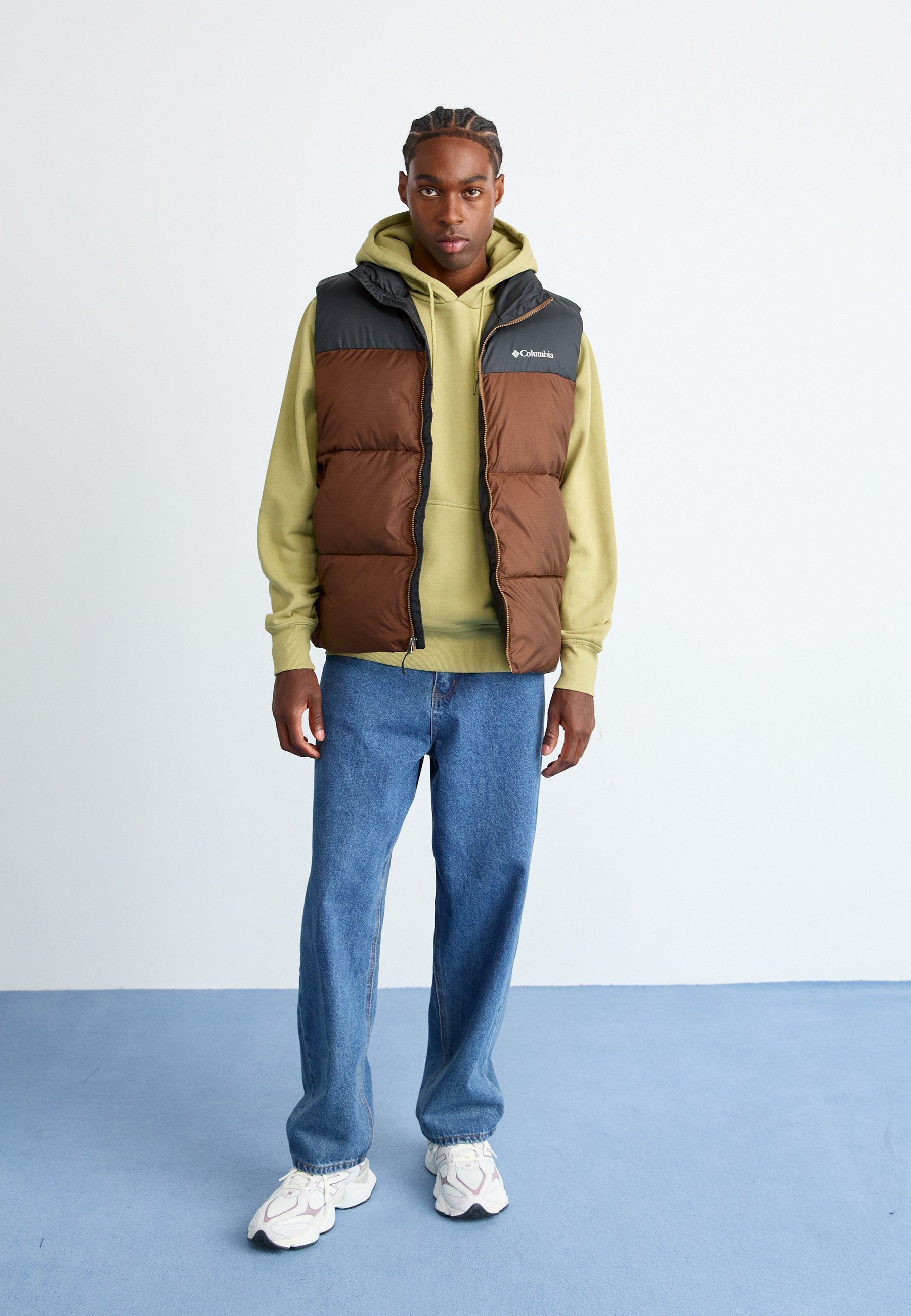 Columbia PUFFECT VEST - Gilet - tabak/zwart