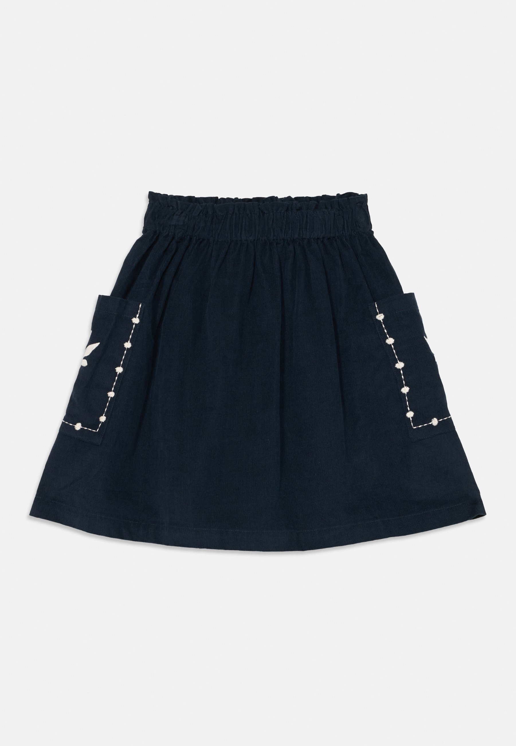 Bonton A-lijn rok - bleu brut