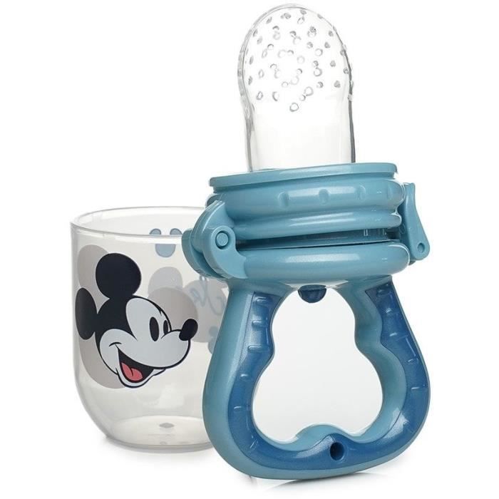 Fruit- en groentesnackspeeltje - THERMOBABY - MICKEY - Siliconen