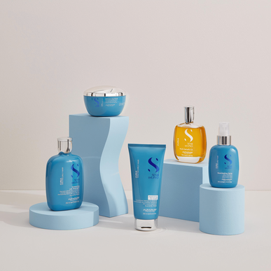 Alfaparf Milano balzam za oblikovanje las Semi di Lino za valovite in kodraste lase 200 ml 200 ml