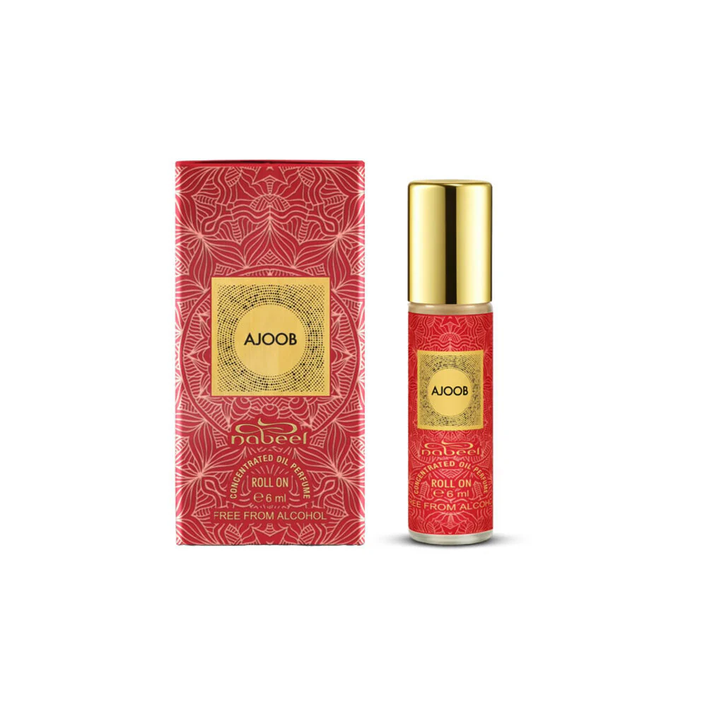 Oil Perfume Ajoob Roll-On Oil Perfume - Huile de Parfum Unisex, Huile de Parfum, Parfum