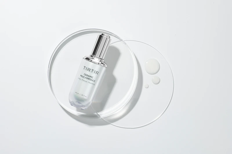 TIRTIR Ceramic Milk Ampoule – Feuchtigkeitsspendendes Gesichtsserum mit aufhellender Wirkung