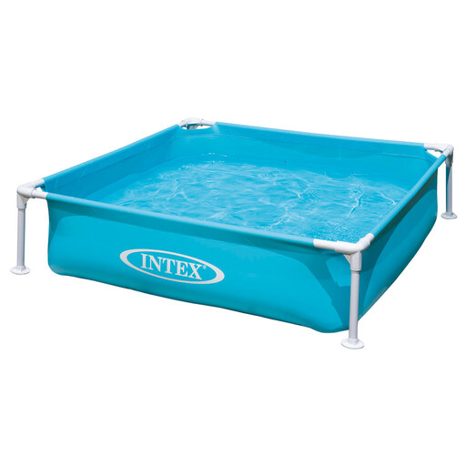 Piscina Desmontável Intex Mini Quadro Pequeno 122 X 30 Cm 342 Litros