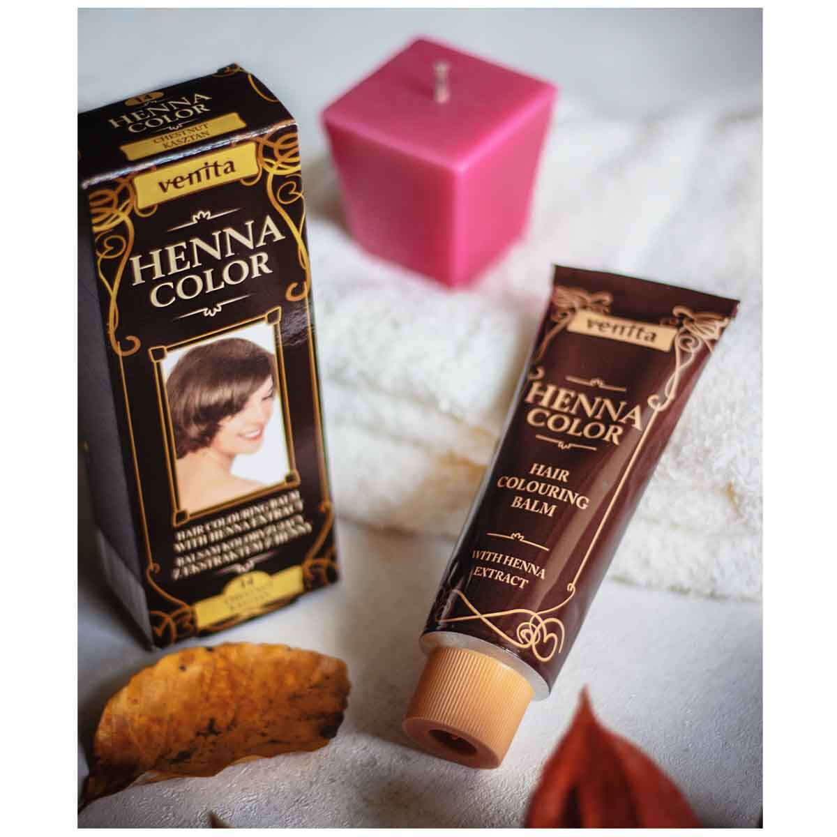 Venita hårfargebalsam med hennaekstrakt, brun nr. 15, 75 ml hennafarge