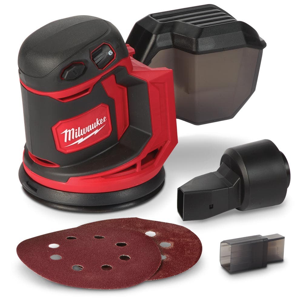 Esmerilhadeira de couro MILWAUKEE 18 V 125 mm M18BOS125-0