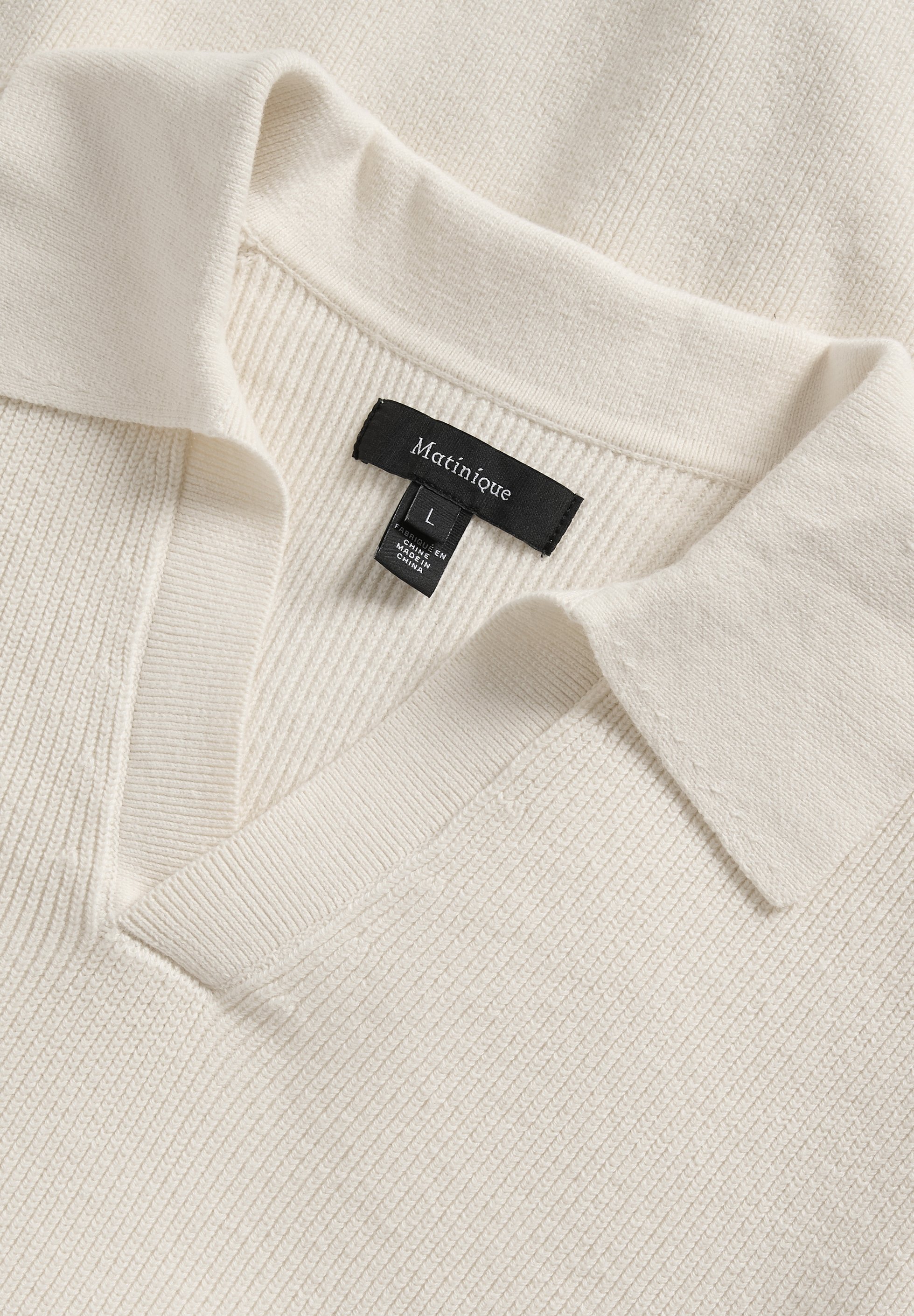 Matinique KOLLO - Poloshirt - gebroken wit
