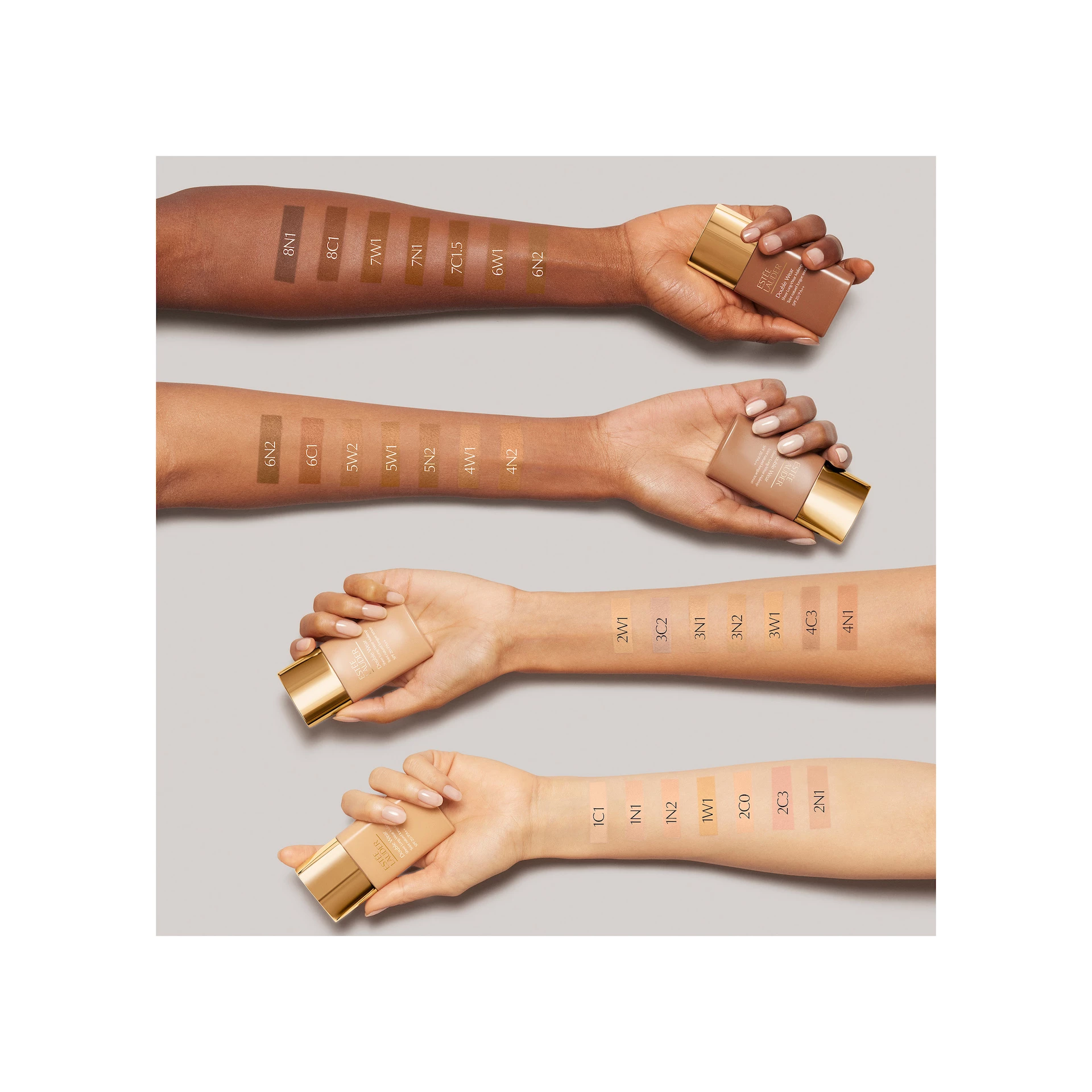 Double Wear Sheer Hosszantartó Alapozó SPF20 3N1 Ivory Beige - Estée Lauder