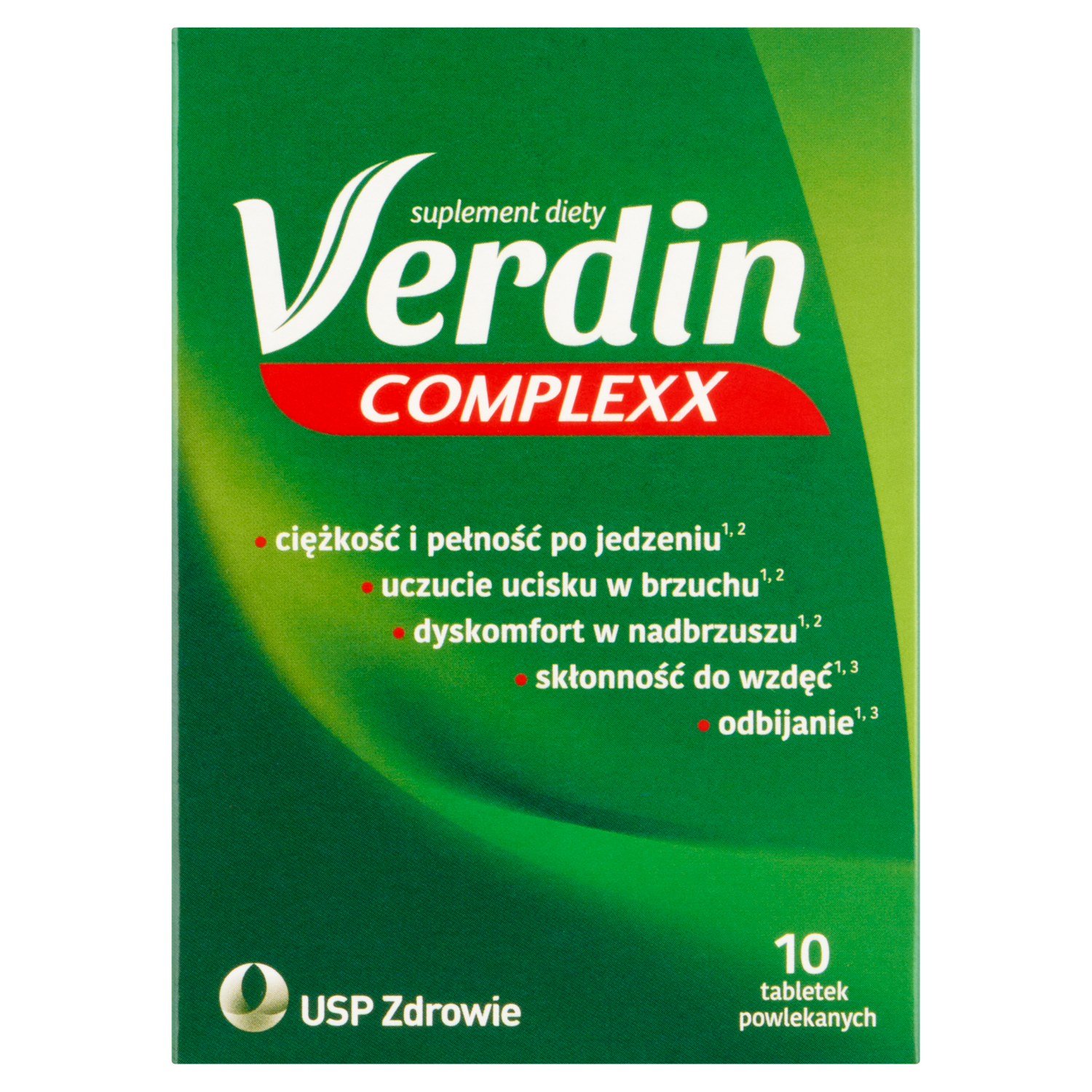 Complemento alimenticio Verdin Complexx, 10 comprimidos