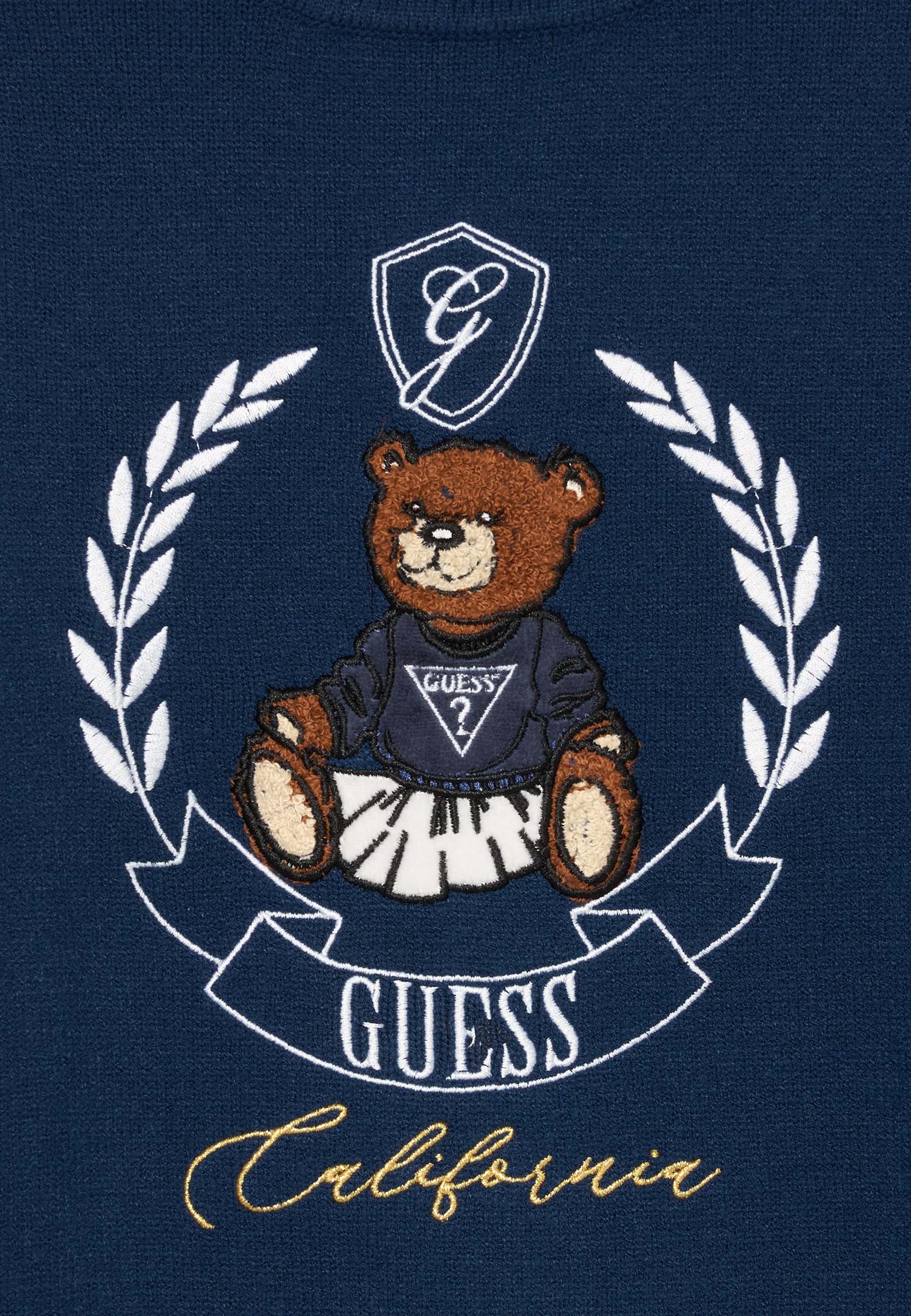 Abito maglione Guess Junior - Abito maglione - blu segreto