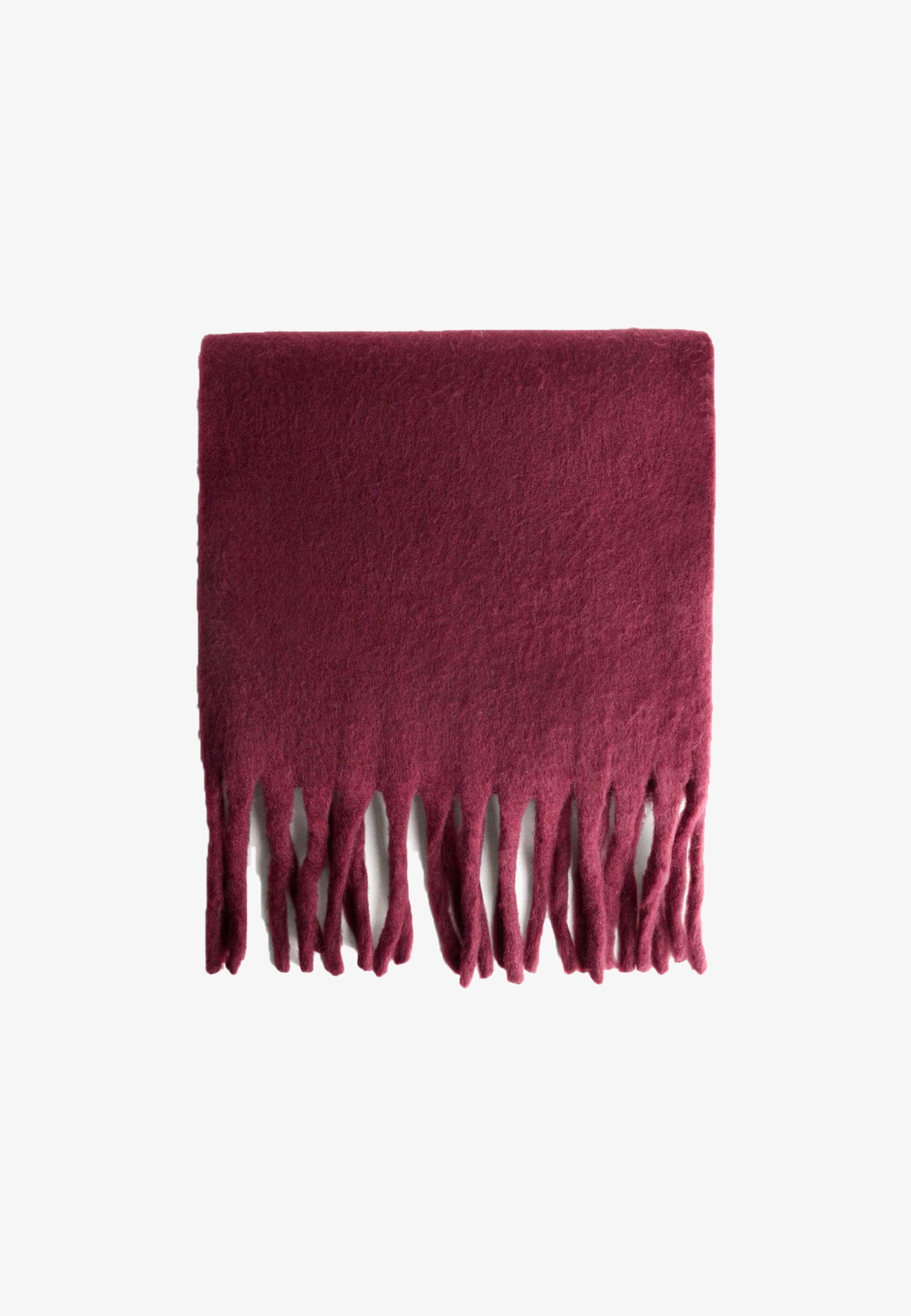 Bershka FARBIGER Schal - bordeaux