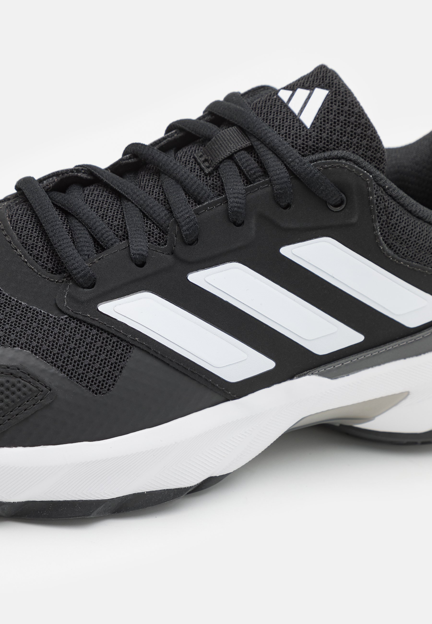 adidas Performance COURTJAM CONTROL 3 CLAY - Tennisschoenen voor gravelbanen - core black/cloud white/grey four
