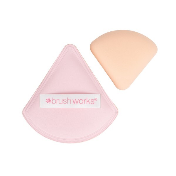 Brushworks trojúhelníkový polštář Puff Duo