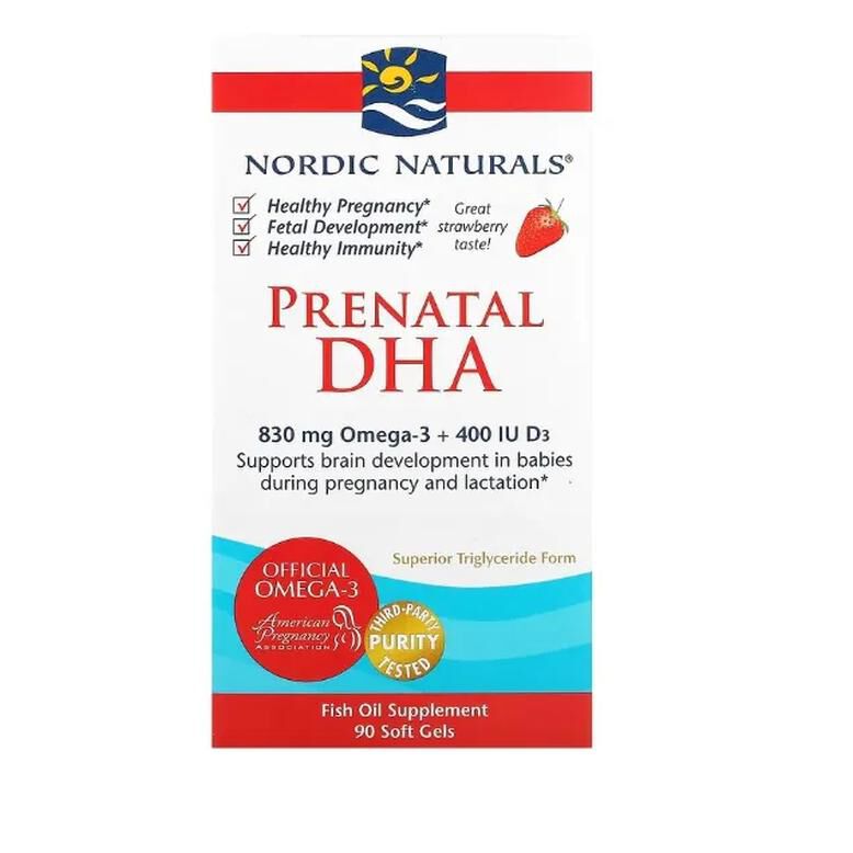 Nordic Naturals szülés előtti DHA