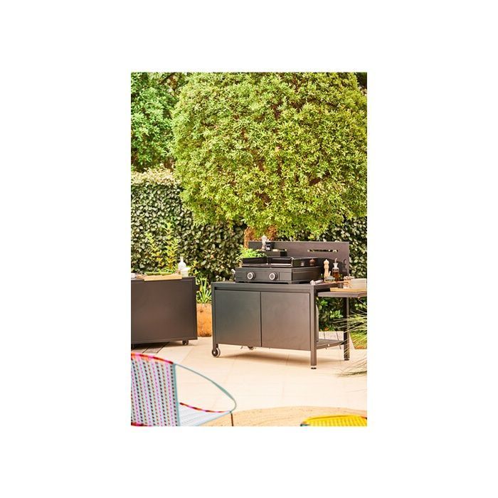 Plancha - FORGE ADOUR - MODERN G 60 AN - 2 branders - Butaan- of propaangas - 60,5 x 42 cm