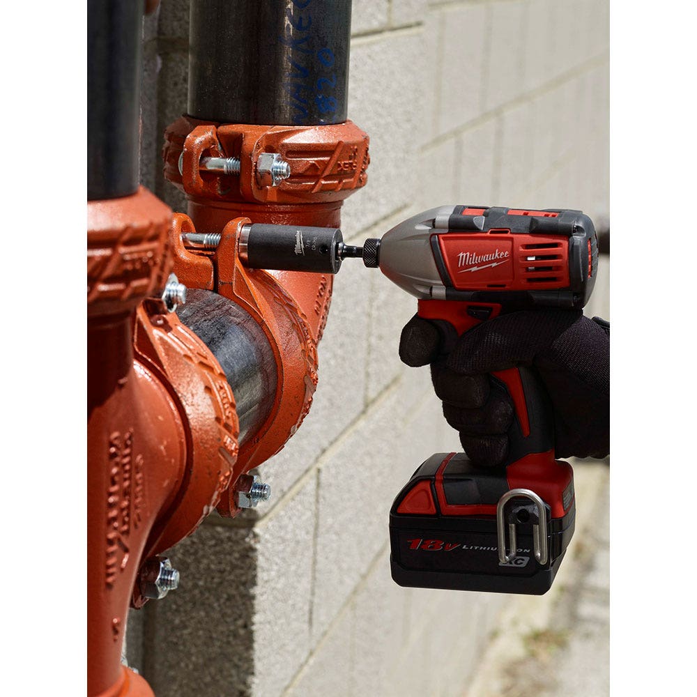 Adaptador de encaixe sextavado de 1/4