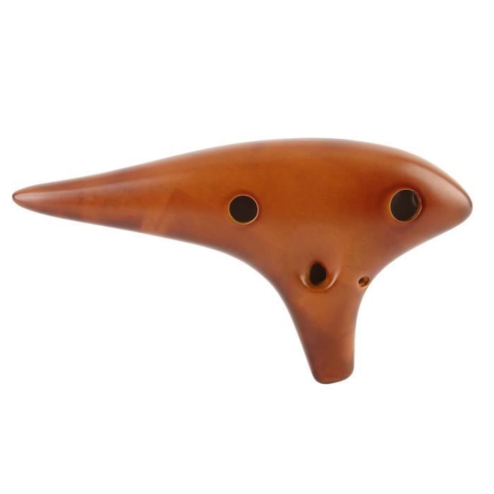 Ocarina - MOTHINESSTO - 12 agujeros - Sonido natural - Fácil de aprender - Juegos de actividades