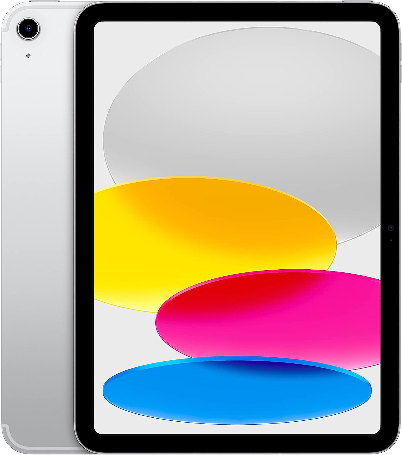 Apple iPad (10η γενιά): με τσιπ A14 Bionic, οθόνη Liquid Retina 10,9 ιντσών, Wi-Fi 6, μπροστινή/οπίσθια κάμερα 12MP, Touch ID, διάρκεια ζωής μπαταρίας όλη την ημέρα
