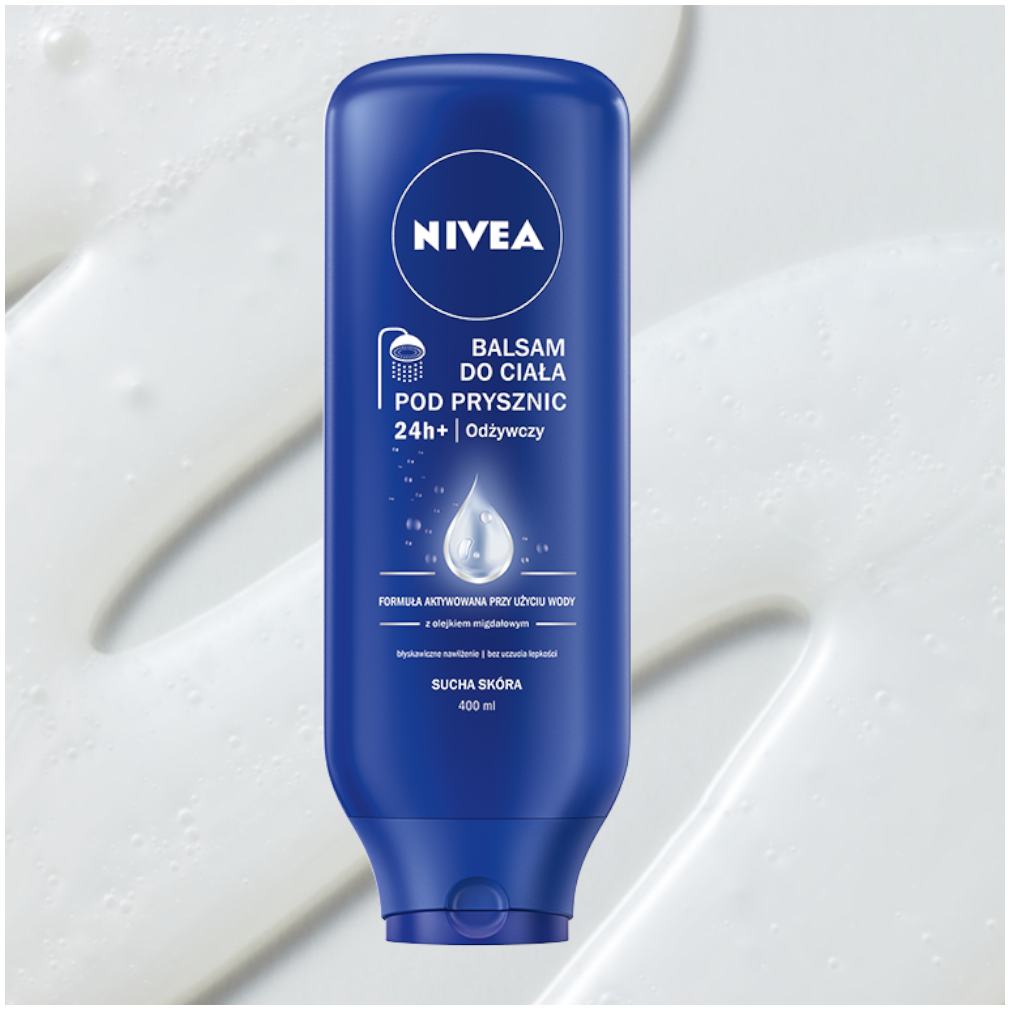 Nivea In-Shower Body Balm für trockene Haut 400ml Pflegend