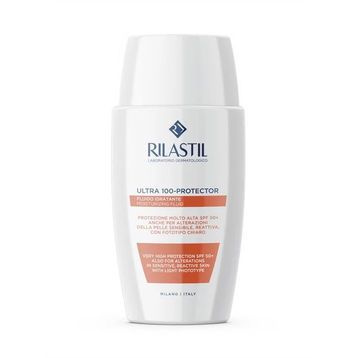 RILASTIL Rilastil Fotoprotezione 365 Ultra 100-Protector Fluid SPF50+ Sonnenschutz für empfindliche und reaktive Haut