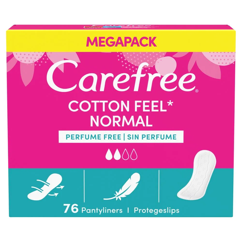 Carefree Cotton wkładki higieniczne, 76 szt