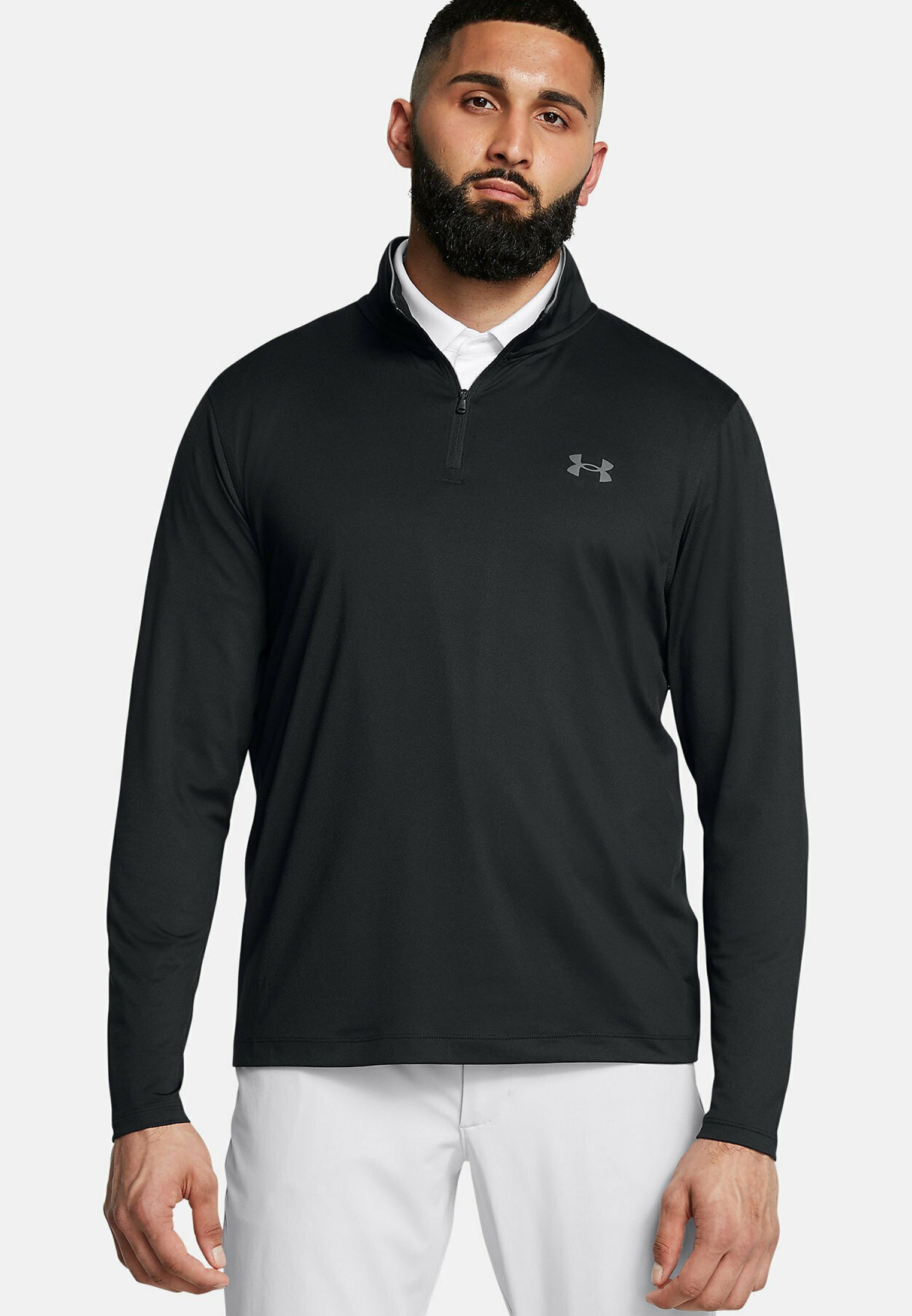Maglia a maniche lunghe Under Armour MATCHARLAY - nera