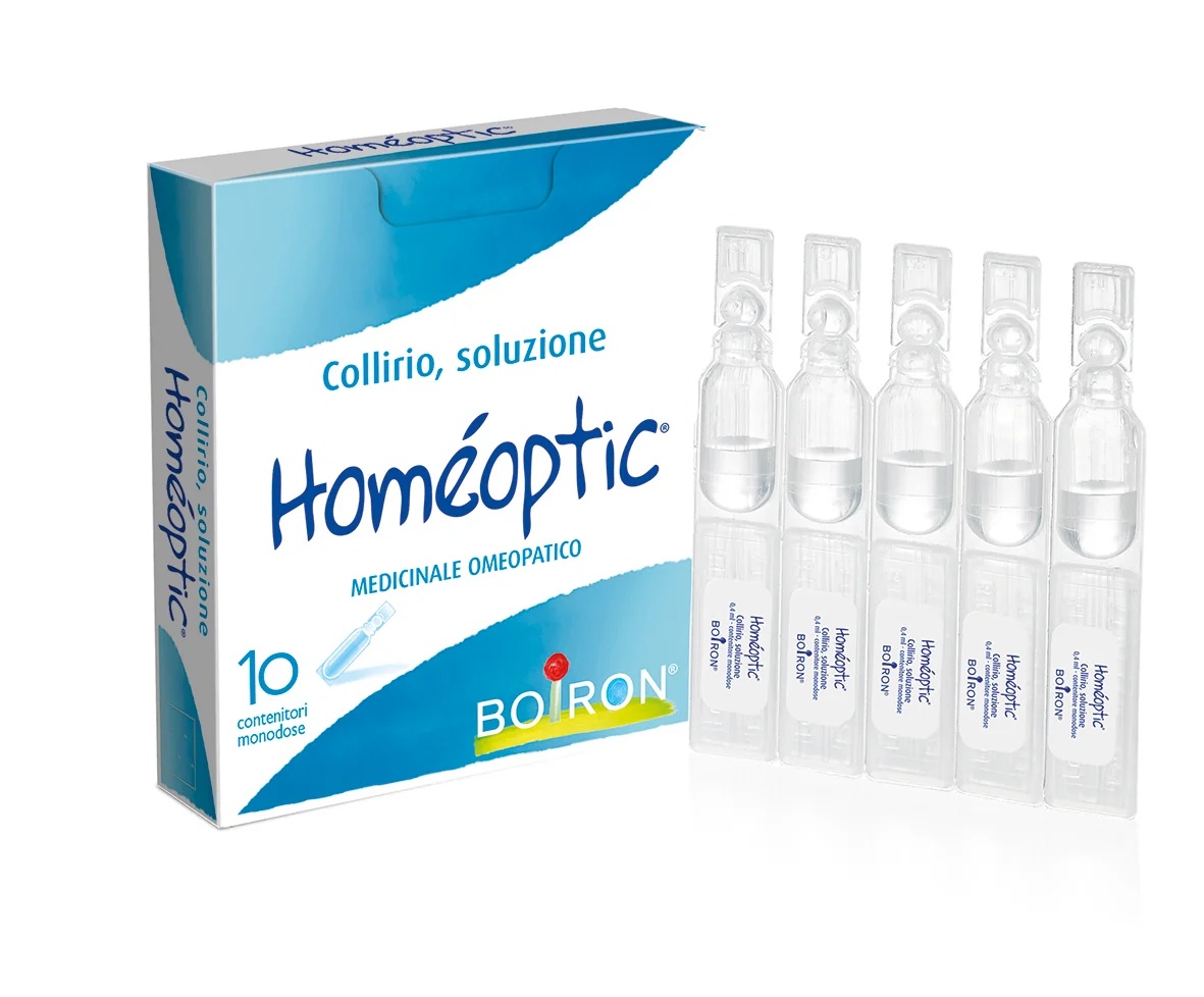BOIRON Homeoptic oogdruppels voor eenmalig gebruik, 10 ampullen van 0,4 ml