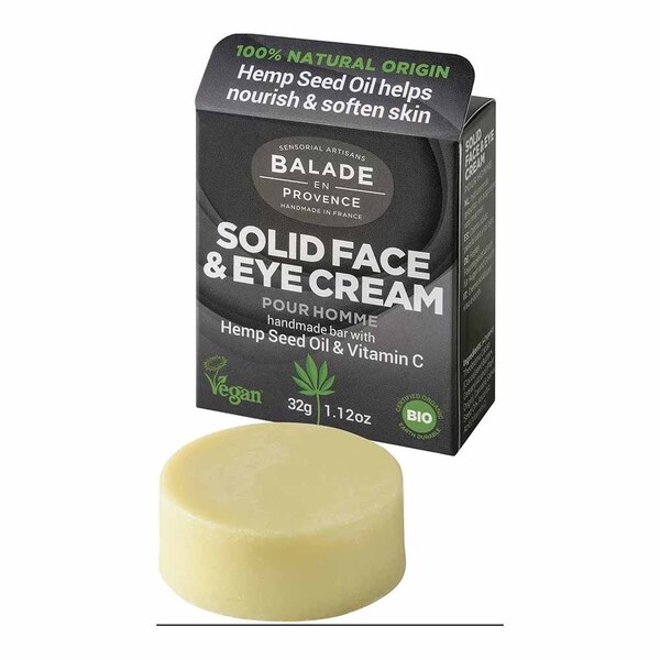 Balade en Provence vaste gezichts- en oogcrème voor mannen 32 g | Huidverzorging | Superdrug