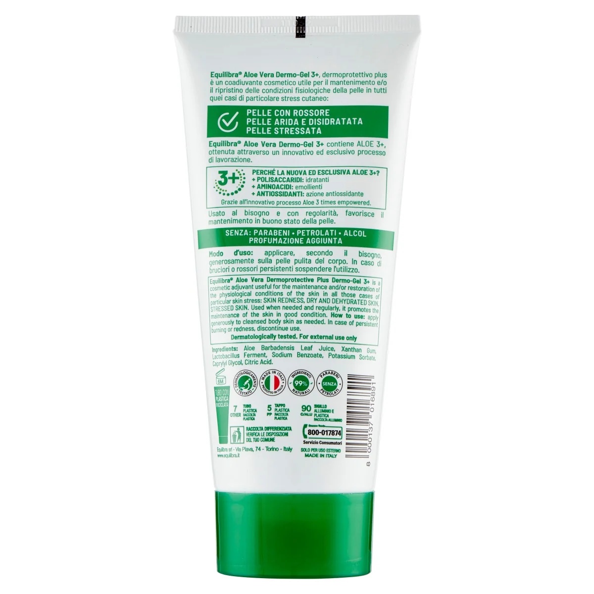 EQUILIBRA Equilibra Dermo-Gel 3+ 150 ml Huid Dermoprotectief