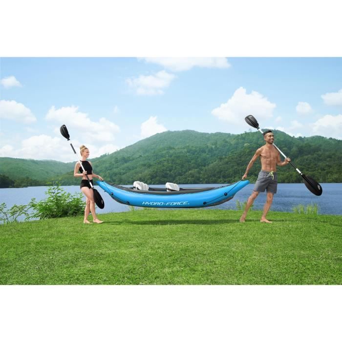 Kayak hinchable - BESTWAY - Cove Champion X2 Hydro-Force™ - 321 x 88 cm - 2 plazas