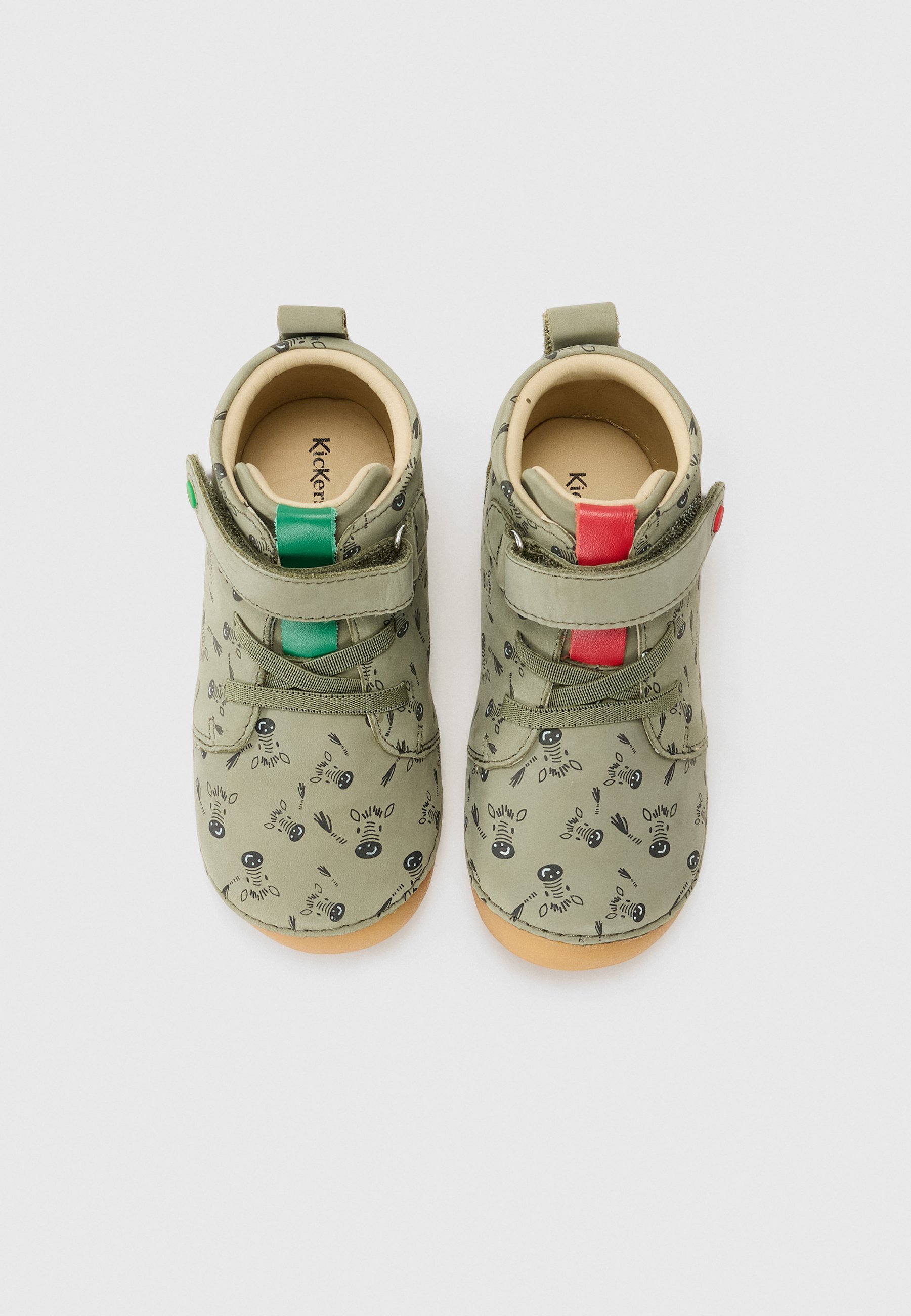 Kickers SONIZIKRO - Høye joggesko - kaki