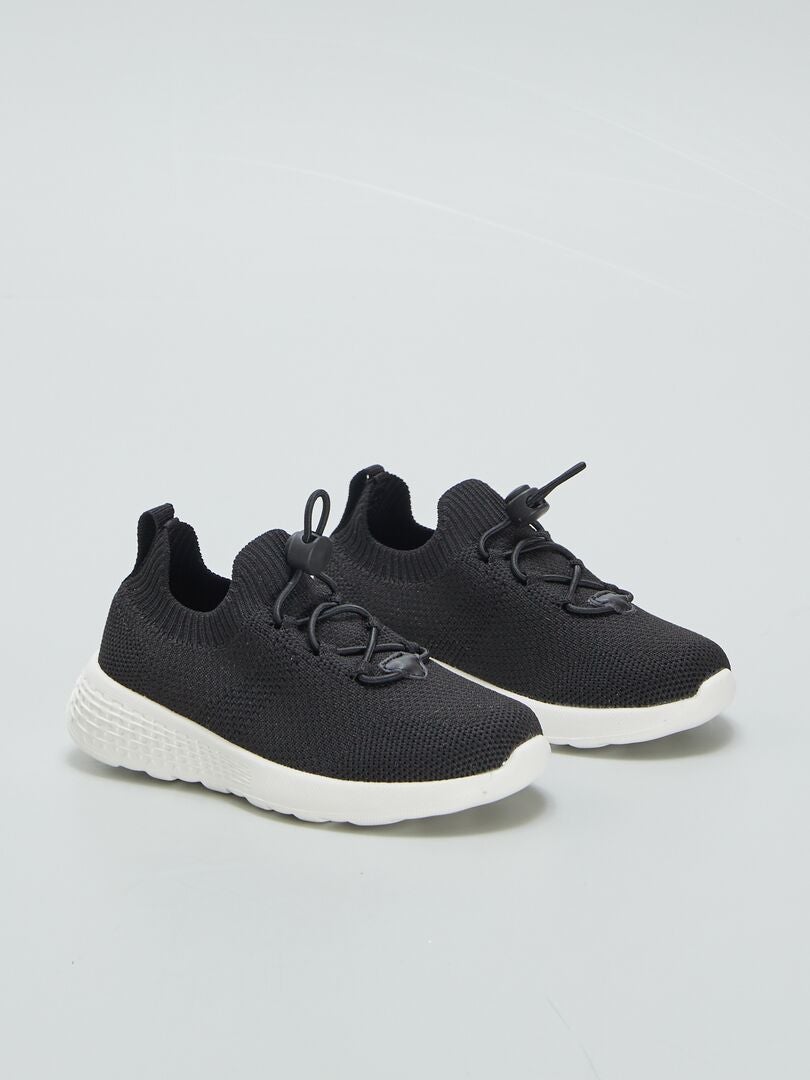 Sportsneakers - ZWART