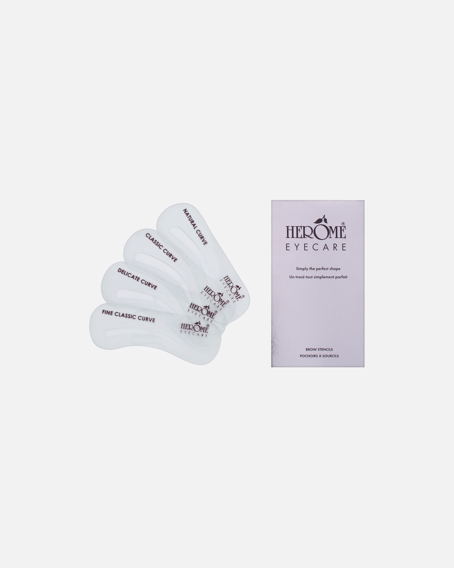 Herome Cosmetics Wenkbrauwstencil (Wenkbrauwstencils) – 1 stuk