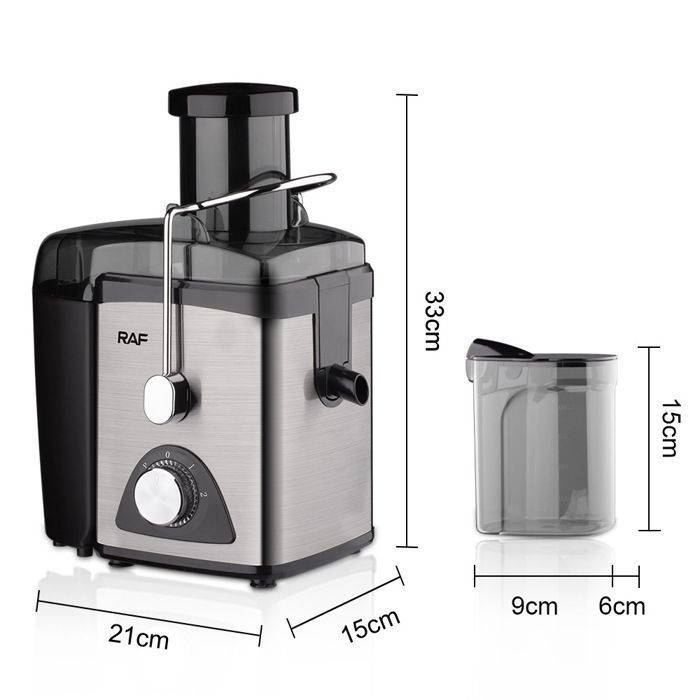Extracteur de jus - 800W - Extracteur de Jus de Fruits Légumes - Goulotte d'alimentation large -Rendement en jus 99 %-Sans BPA