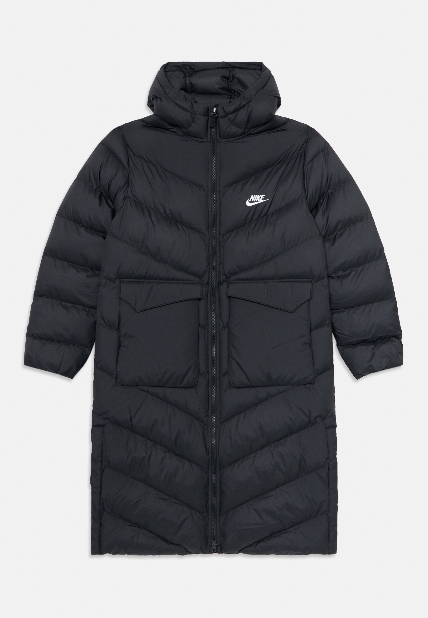 Nike Sportswear PUFFER - Parka - zwart/wit