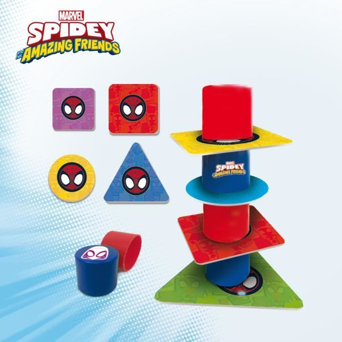 Collection of 10 educational games for toddlers - Spidey - Edu Games - LISCIANI
