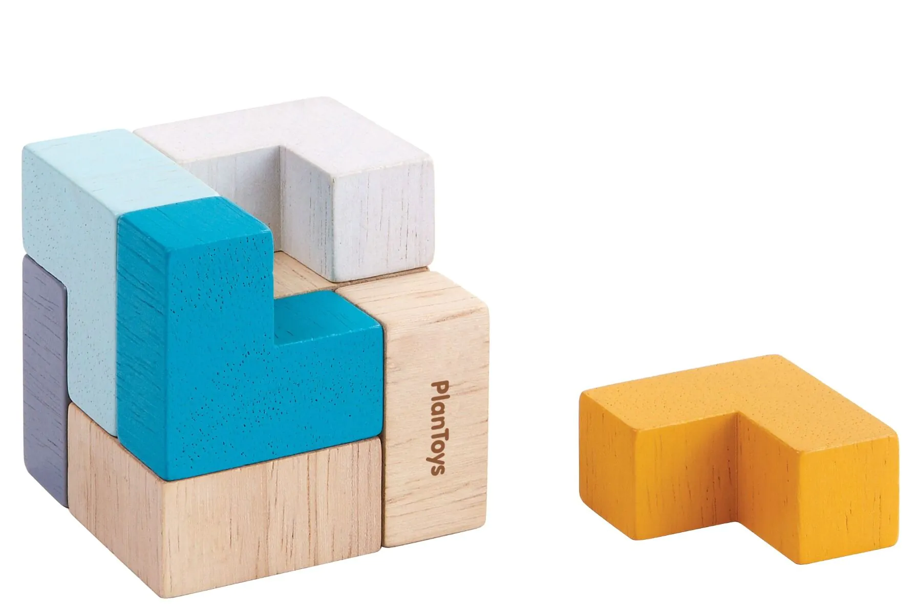 Plan Toys Mini Sześcian - Puzzle