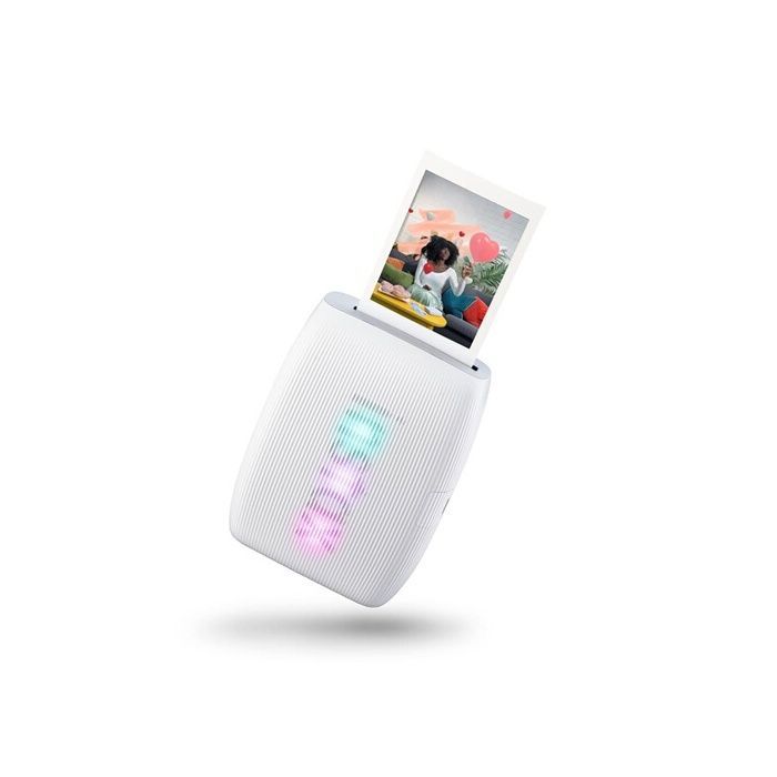 Stampante fotografica Fujifilm INSTAX MINI LINK III, colore bianco argilla