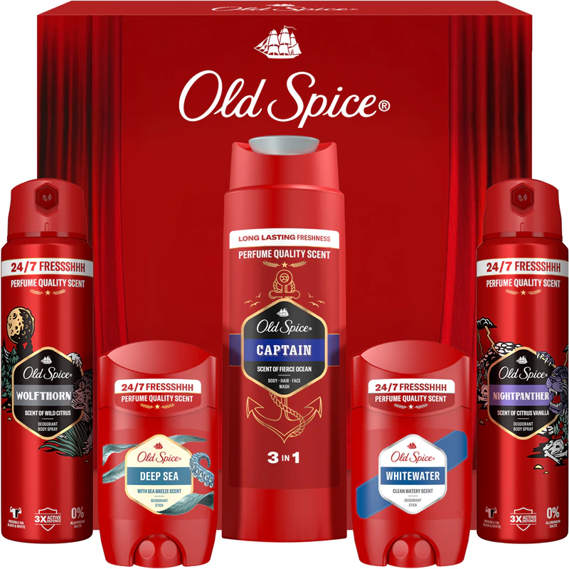 Darčeková sada Old Spice Discovery Box pre mužov