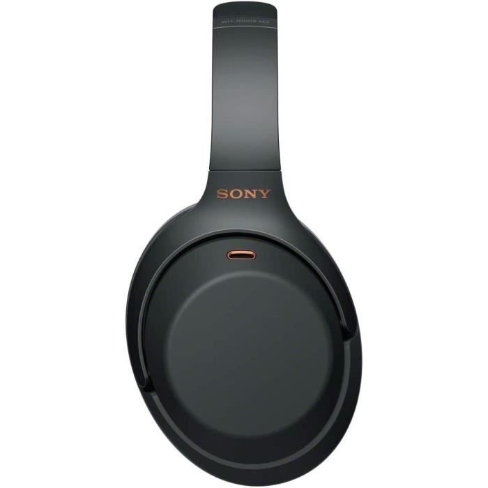 Cuffie wireless Bluetooth Sony WH-1000XM3 - Nere