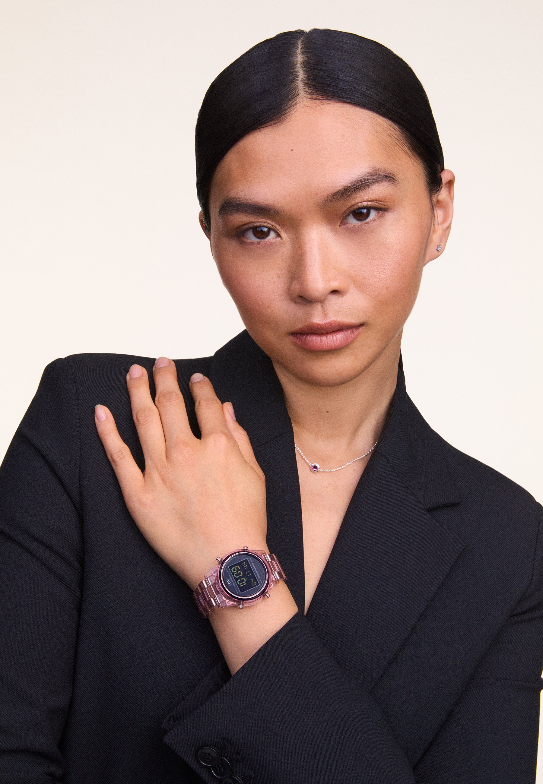 Daniel Wellington RETRO - Digitális karóra - sötétrózsaszín