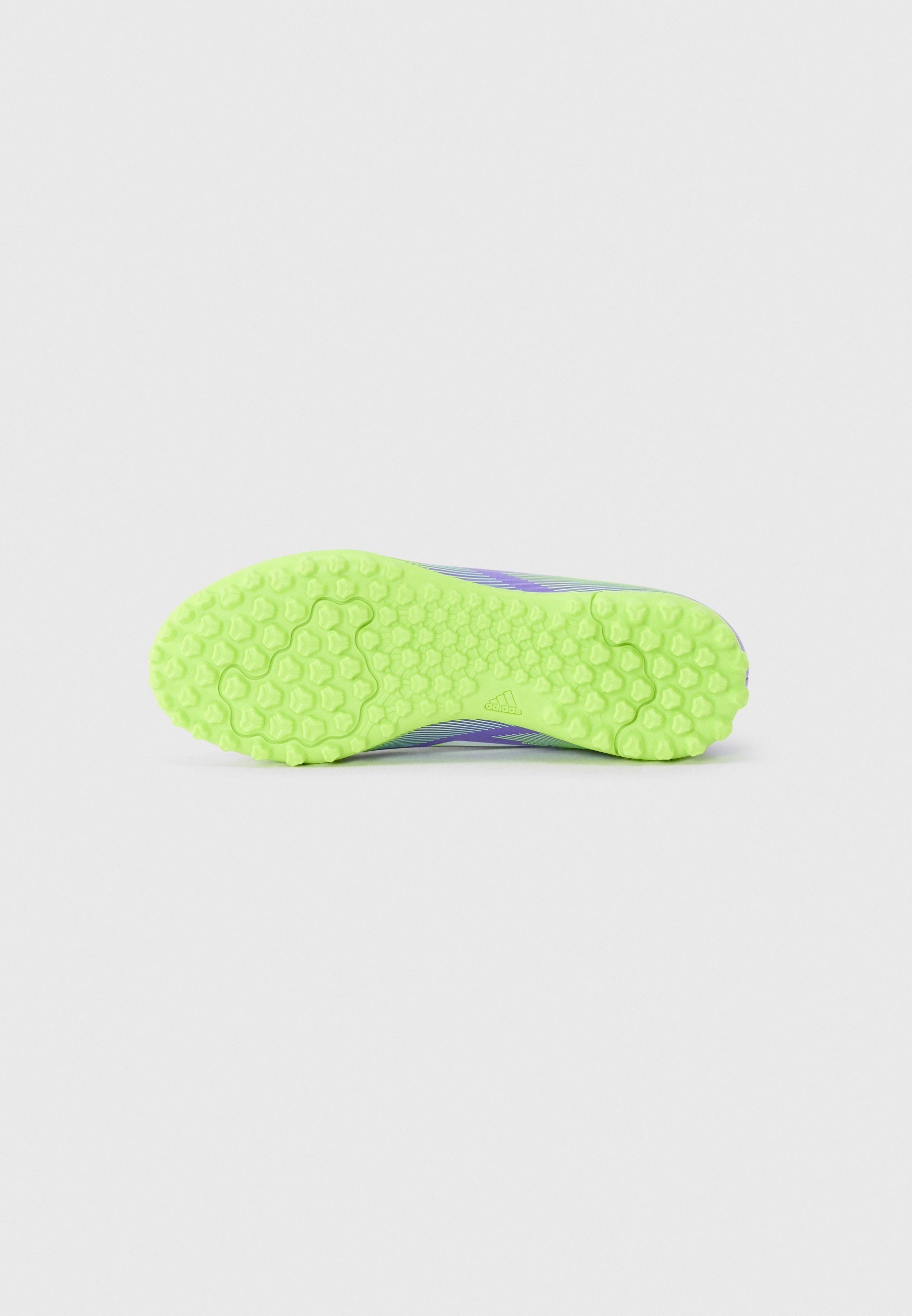adidas Performance F50 CLUB UNISEX - Turf voetbalschoenen - paars/wit/helder citroengeel