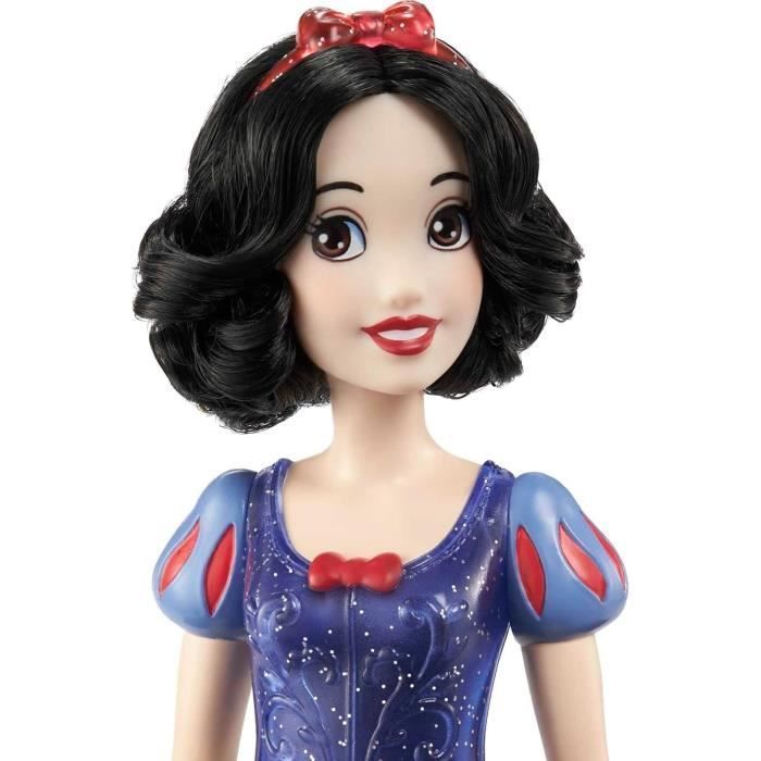 Blanche-Neige Poupée 29 cm, Mattel Poupée Disney Princesses habillage, accessoires HLW08