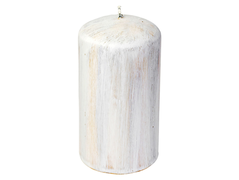 Świeca pieńkowa White Wood 13 cm